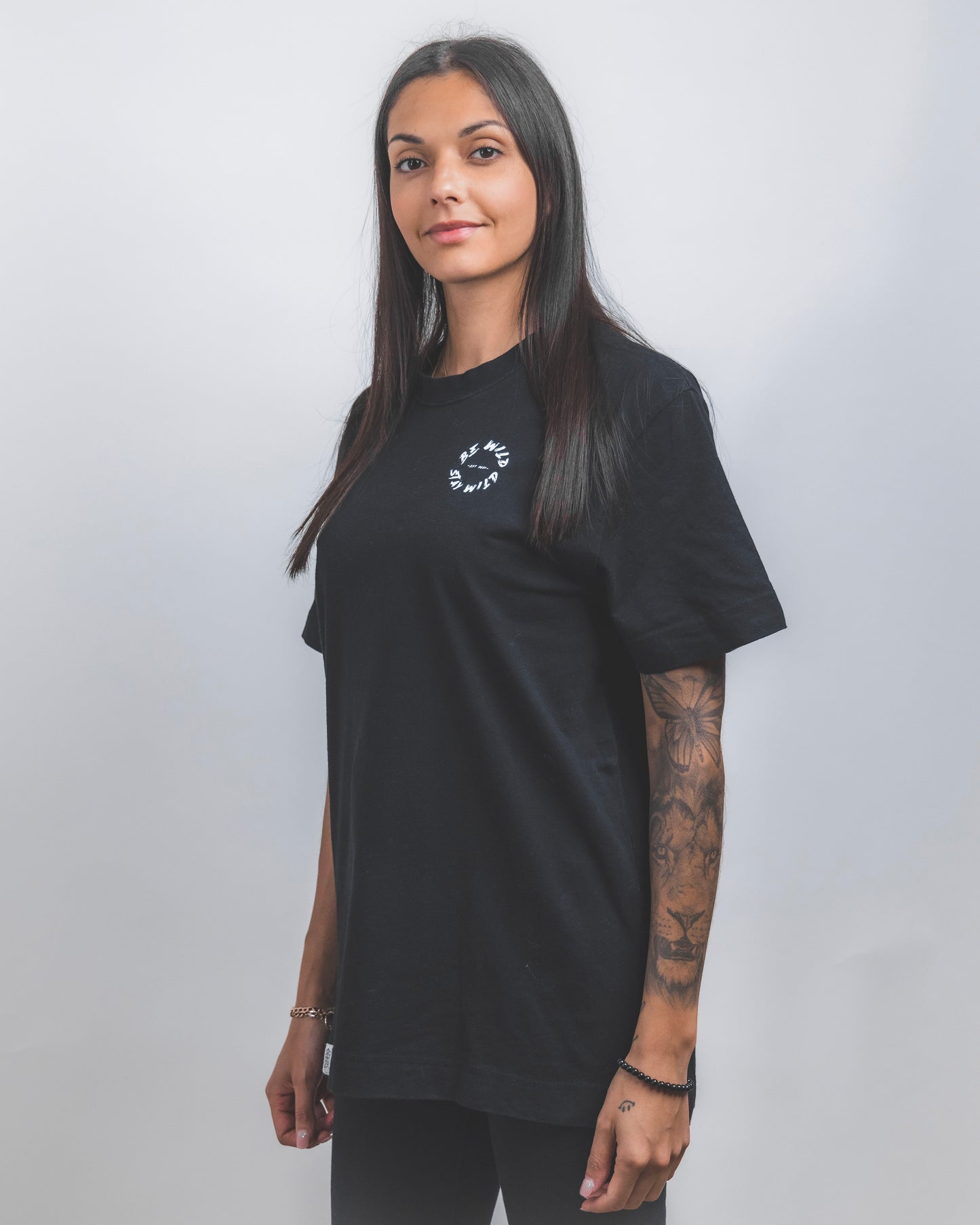 Relaxed Fit Shirt Schwarz - Unisex