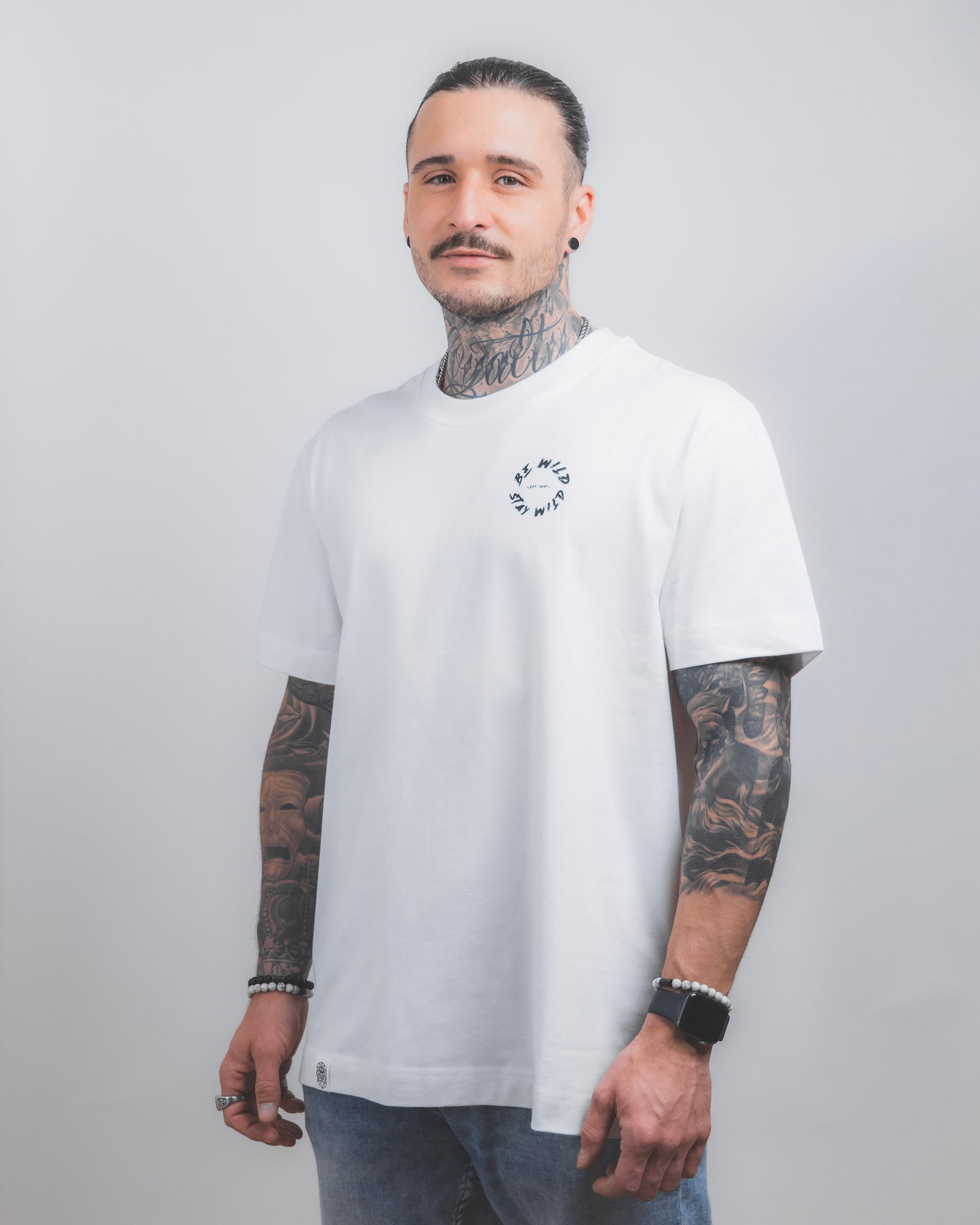 Relaxed Fit Shirt Weiss -  Unisex