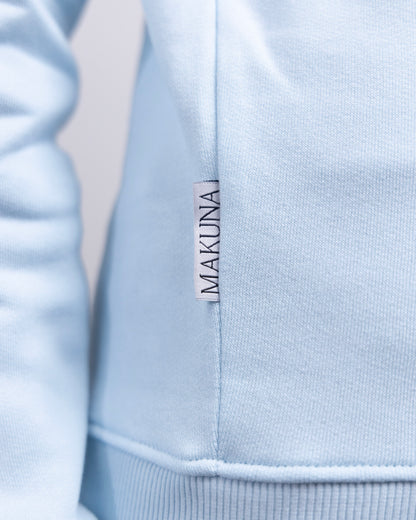 Basic Fit Pullover Blau - Unisex