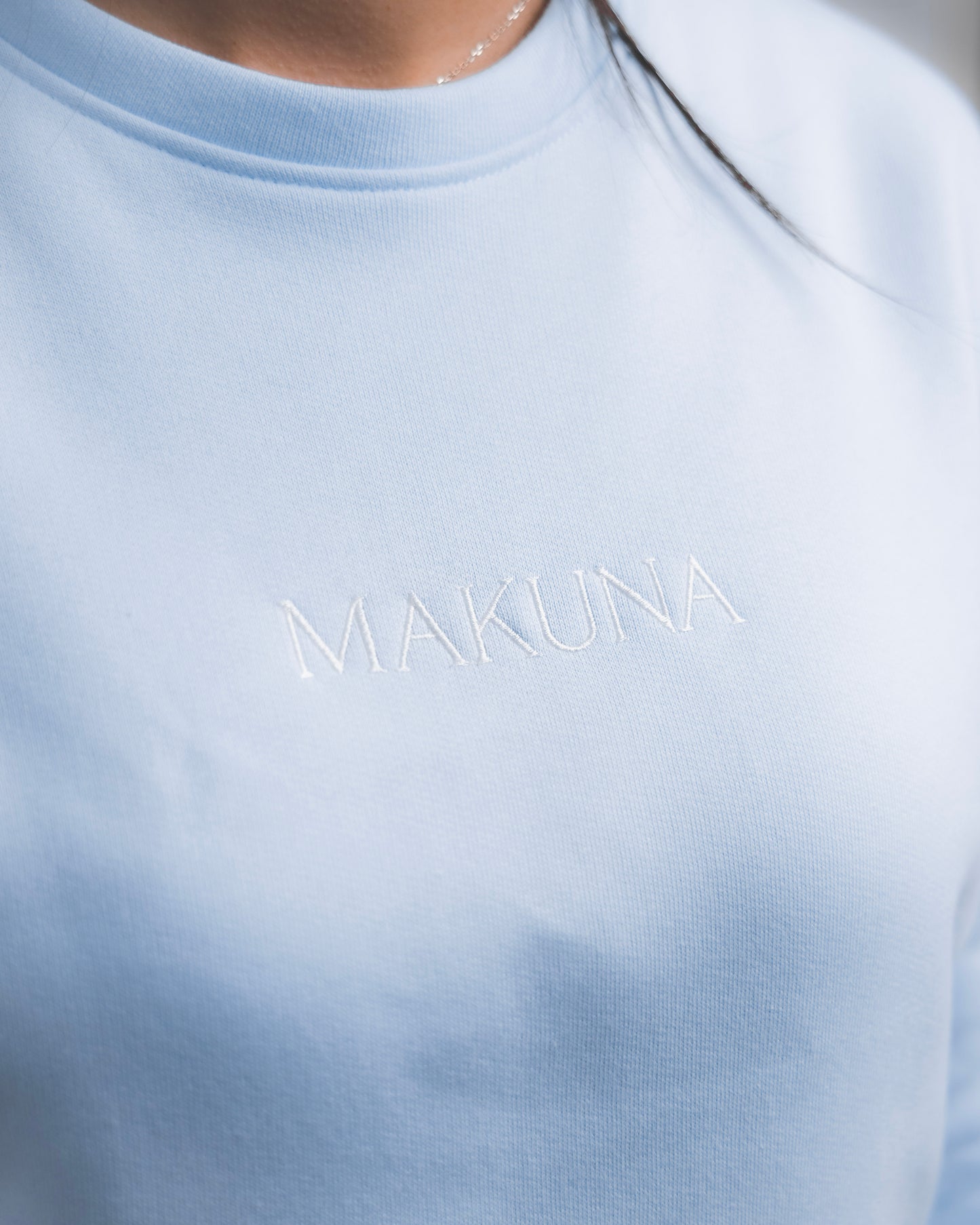 Basic Fit Pullover Blau - Unisex