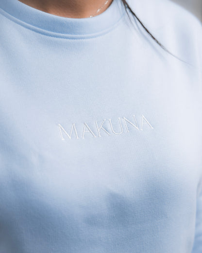 Basic Fit Pullover Blau - Unisex