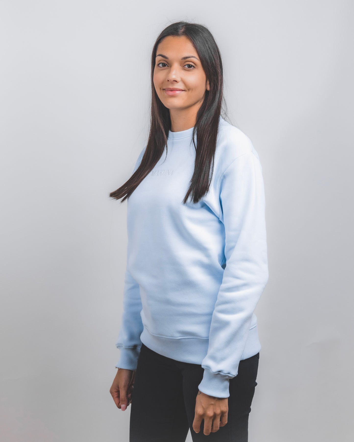 Basic Fit Pullover Blau - Unisex
