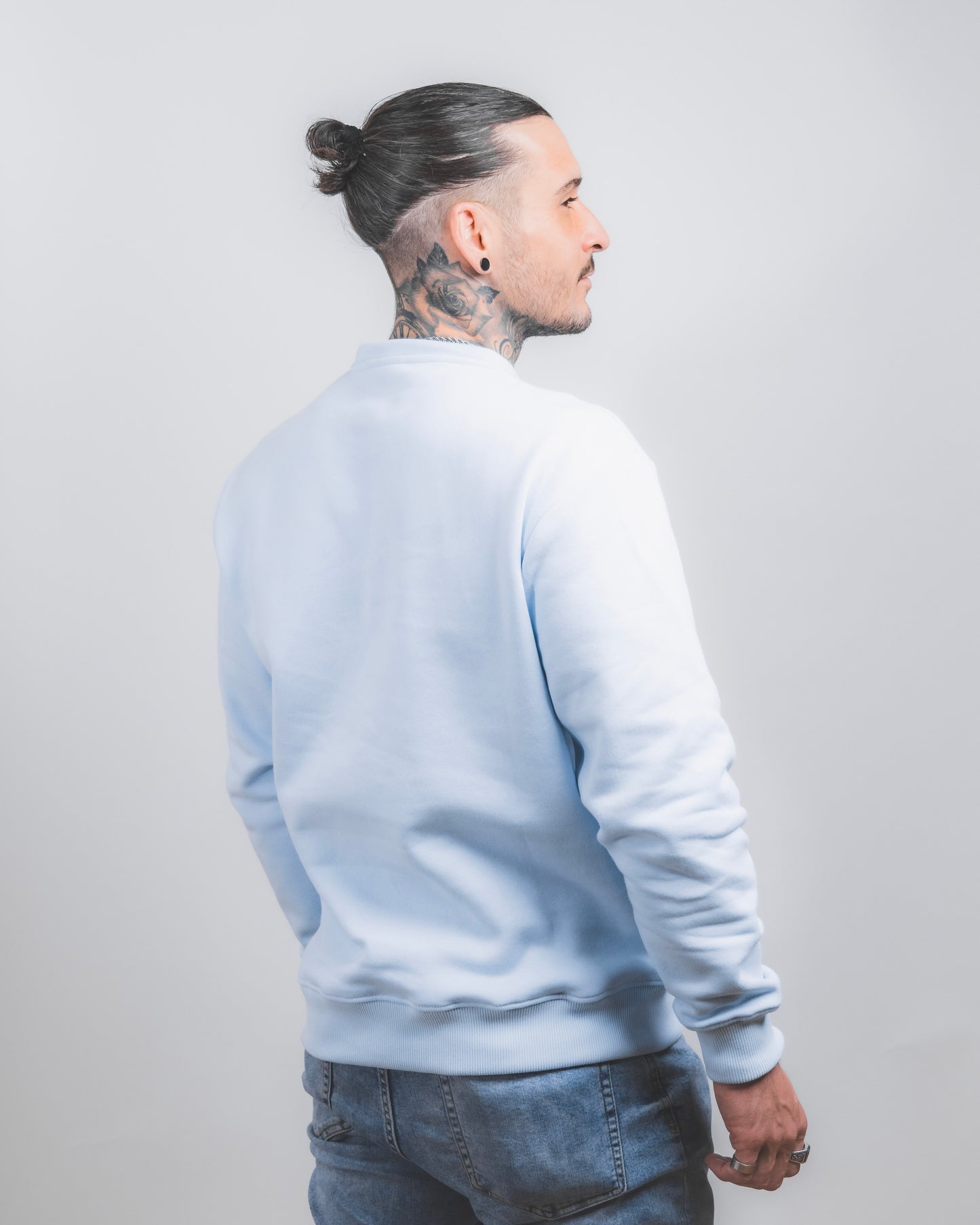 Basic Fit Pullover Blau - Unisex