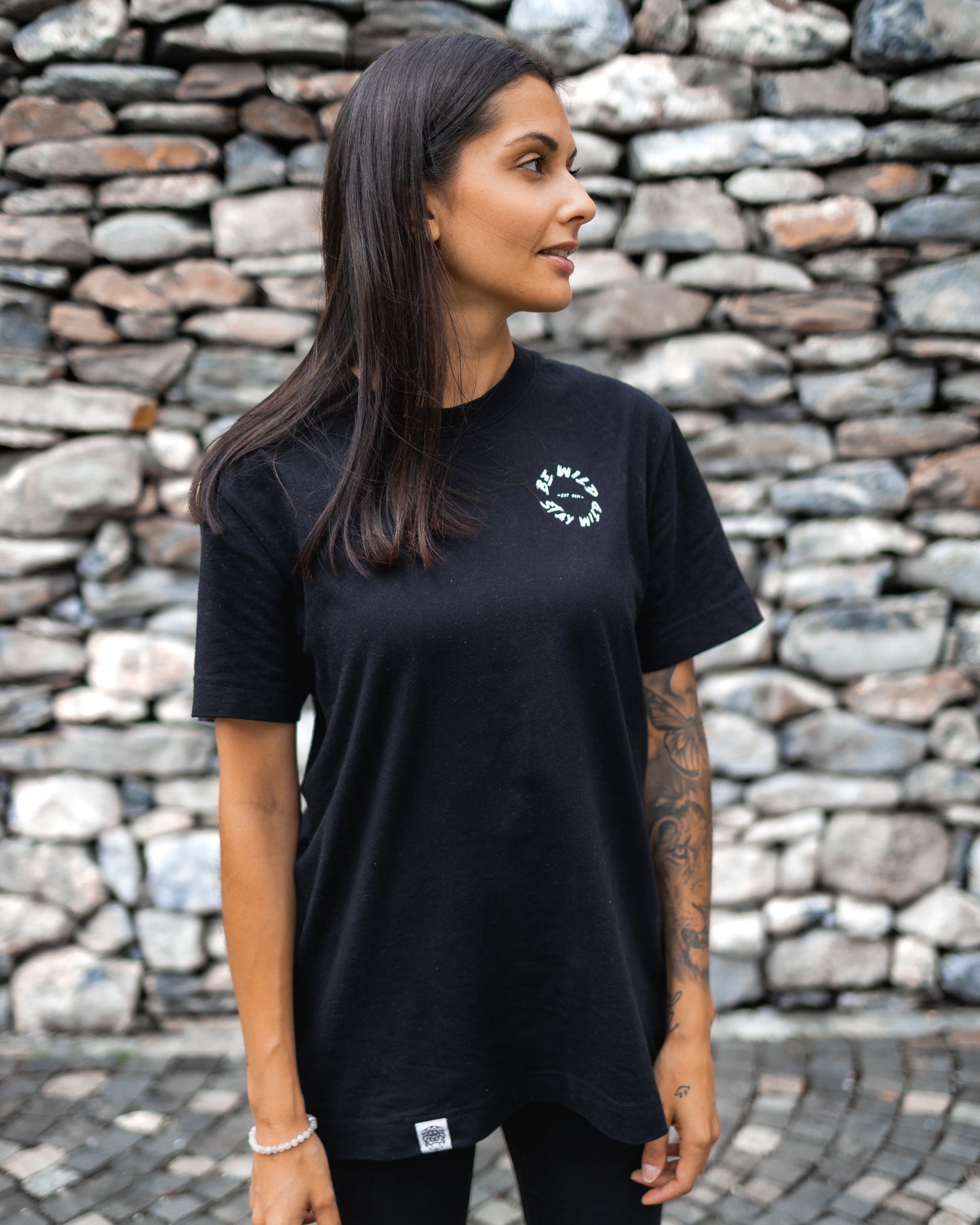 Relaxed Fit Shirt Schwarz - Unisex